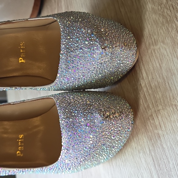 Crystal Covered Platform Stilettos - Picture 2 of 13
